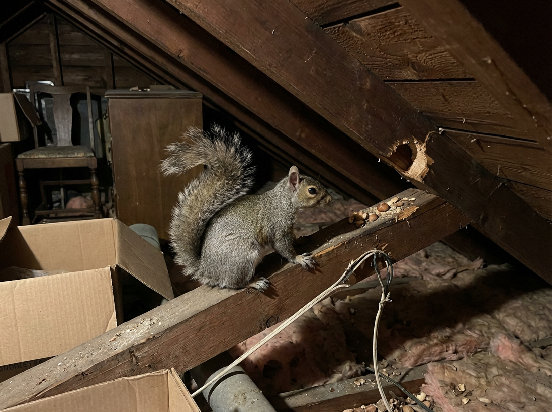 Grey squirrel control