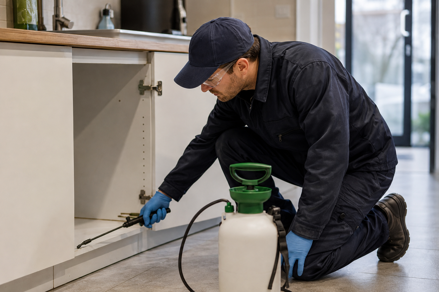 Eco-Guard qualified pest control technician